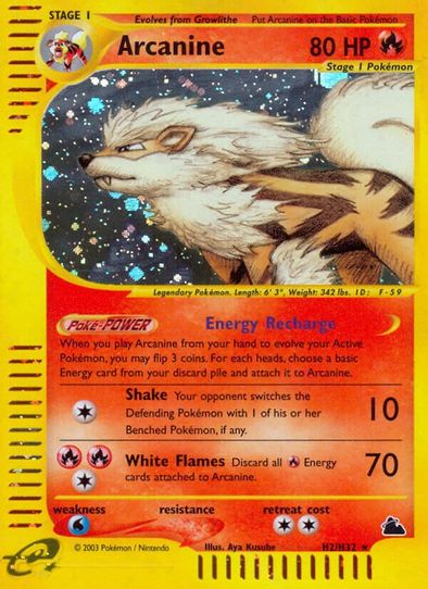 Arcanine (H2) [Skyridge]