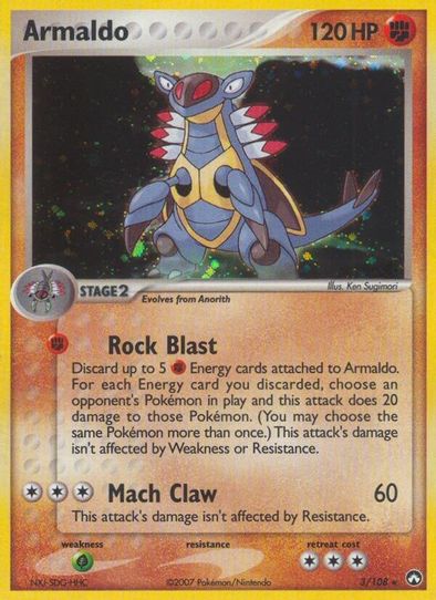 Armaldo (3/108) [Power Keepers]