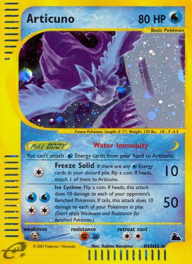 Articuno (H3) [Skyridge]