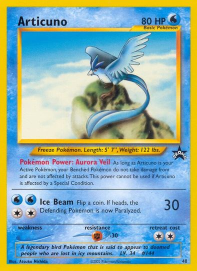 Articuno (48/63) [WoTC Promo]