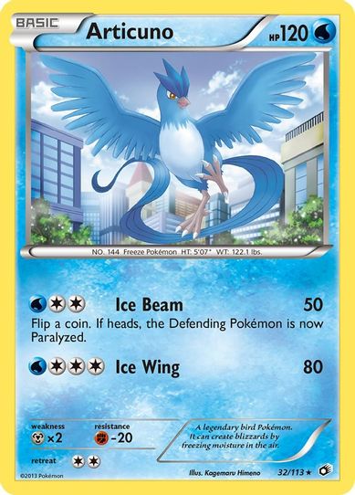 Articuno (32/113) [Legendary Treasures]