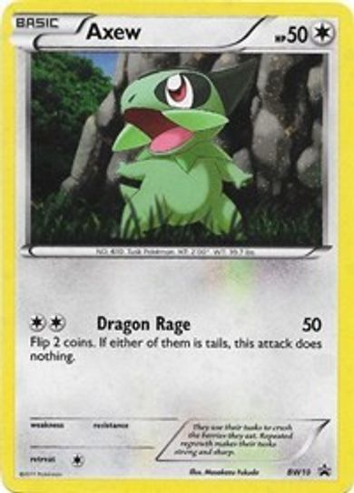 Axew - BW (BW10) [Black And White Promos]