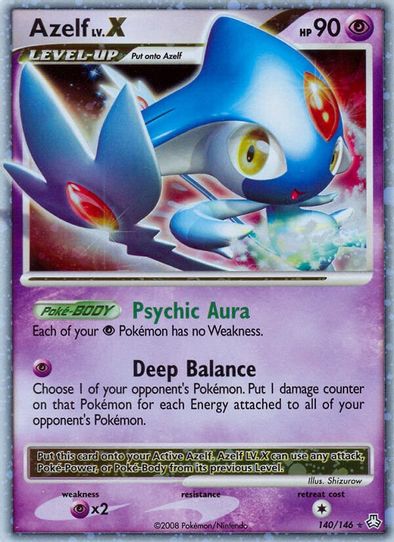 Azelf Lv.X (140/146) [Diamond & Pearl: Legends Awakened]