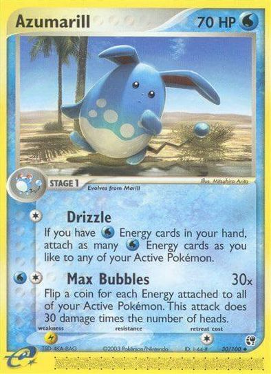 Azumarill (30/100) [EX: Sandstorm]