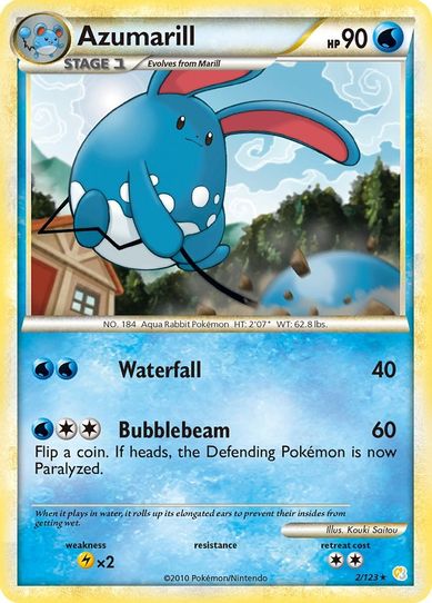 Azumarill (2/102) [HeartGold SoulSilver]
