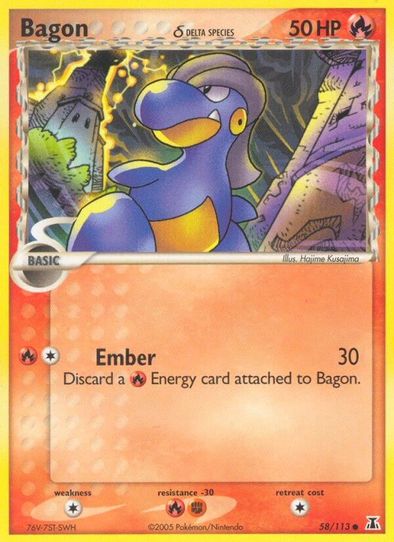 Bagon (58/101) [Delta Species]