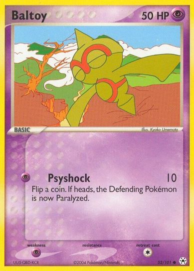 Baltoy (52/101) [Hidden Legends]