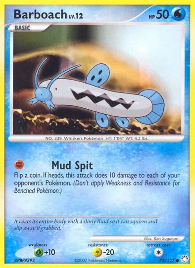 Barboach (72/123) [Mysterious Treasures]