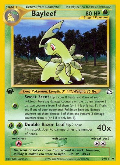 Bayleef (29/105) [Neo Genesis]