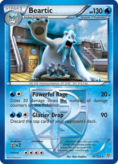 Beartic (Team Plasma) (41/135) [Black & White: Plasma Storm]