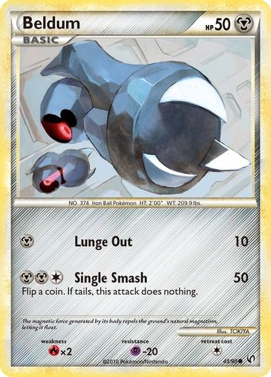 Beldum (43/90) [Heartgold & Soulsilver: Undaunted]