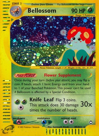 Bellossom (H5) [Aquapolis]
