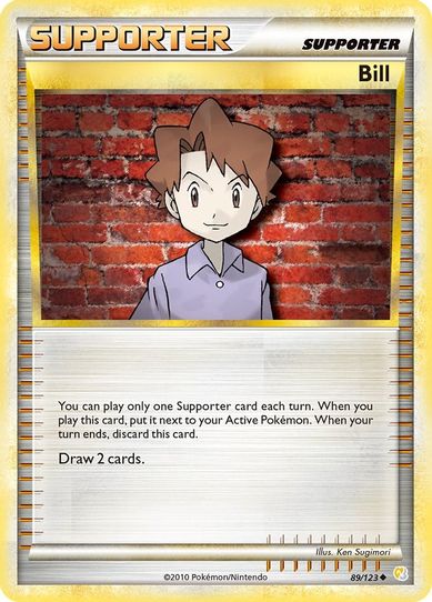Bill (89/102) [HeartGold SoulSilver]