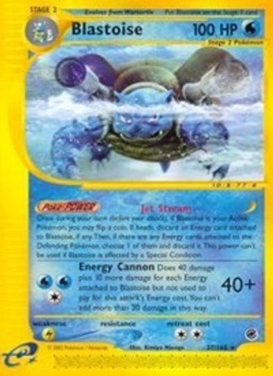 Blastoise (37/165) [Expedition]
