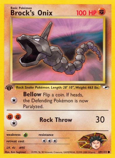 Brock's Onix (69/132) [Gym Heroes]