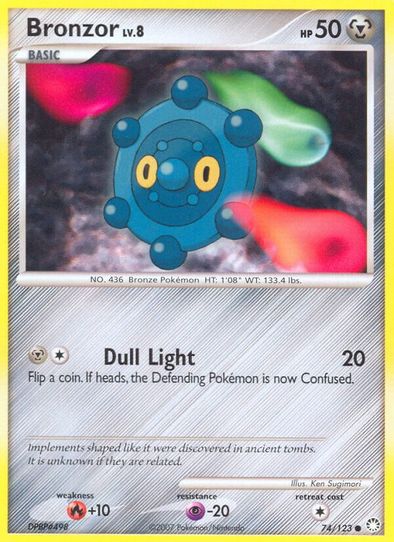 Bronzor (74/123) [Mysterious Treasures]