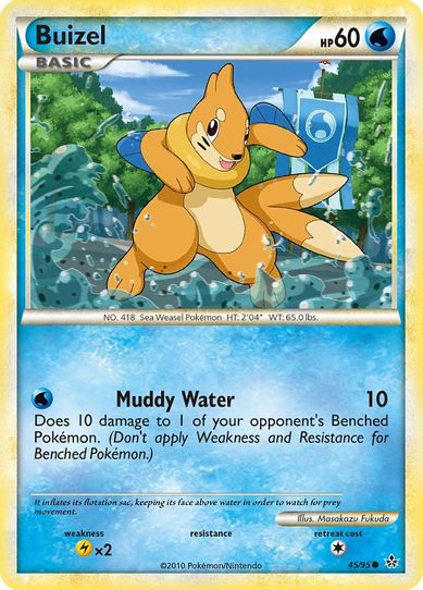 Buizel (45/95) [Heartgold & Soulsilver: Unleashed]