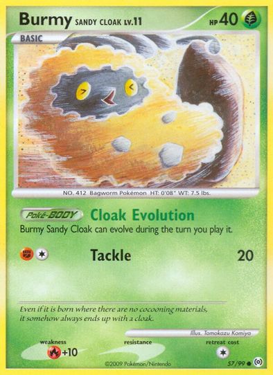 Burmy Sandy Cloak (57/99) [Arceus]