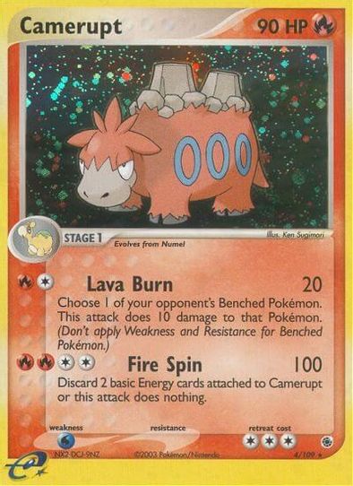 Camerupt (4) [Legendary Collection]