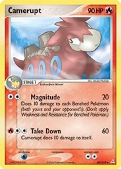 Camerupt (36/111) [EX: Holon Phantoms]