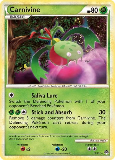 Carnivine (16/102) [Triumphant]