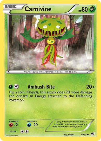 Carnivine (5/113) [Legendary Treasures]