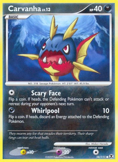 Carvanha (58/111) [Rising Rivals]