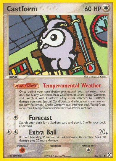 Castform (30/101) [Hidden Legends]