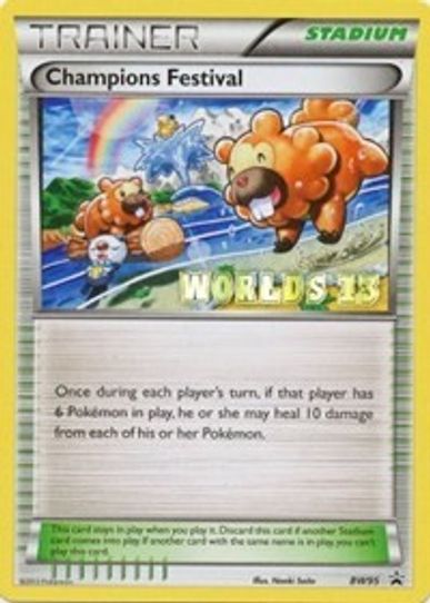 Champions Festival - BW (Worlds ) (BW95) [Black And White Promos]
