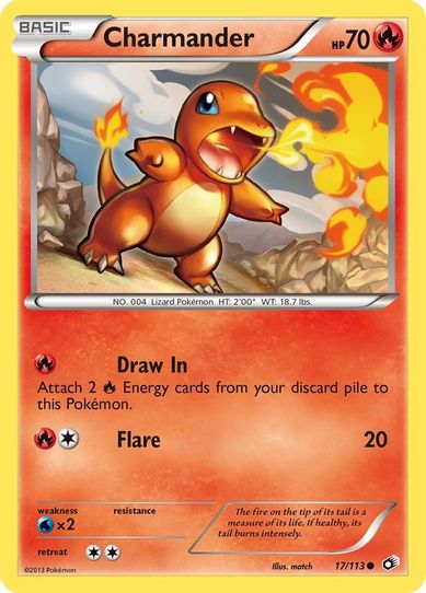 Charmander (17/113) [Legendary Treasures]