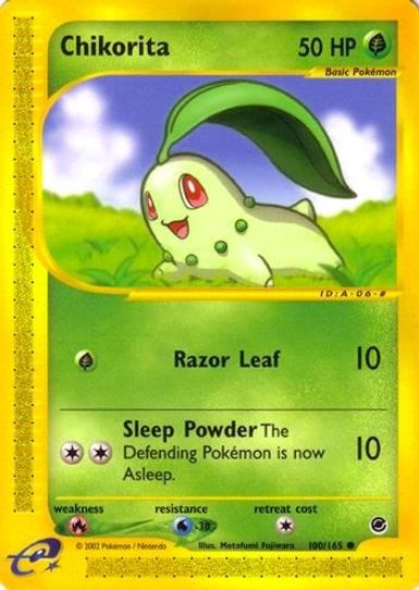 Chikorita (100/165) [Expedition]