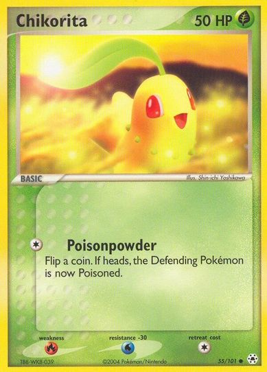 Chikorita (55/101) [Hidden Legends]