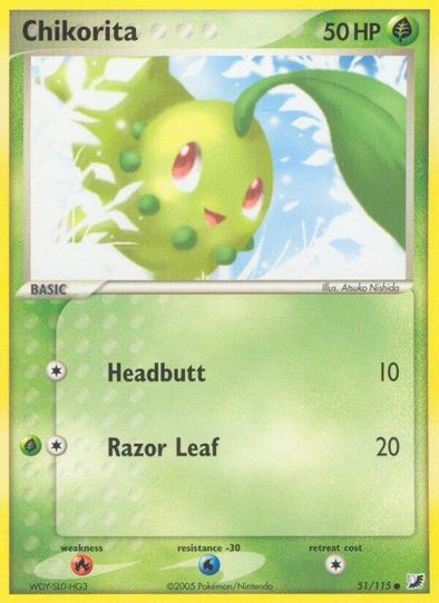 Chikorita (51/115) [Unseen Forces]