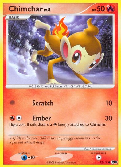 Chimchar (12) [POP Series 8]
