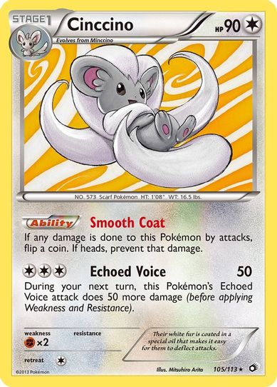 Cinccino (105/113) [Legendary Treasures]