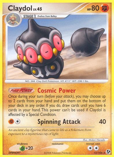 Claydol (15/106) [Great Encounters]