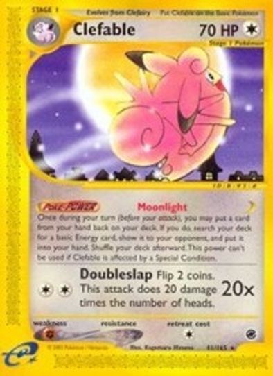 Clefable (41/165) [Expedition]