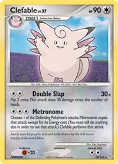 Clefable (22/130) [Diamond & Pearl: Base Set]