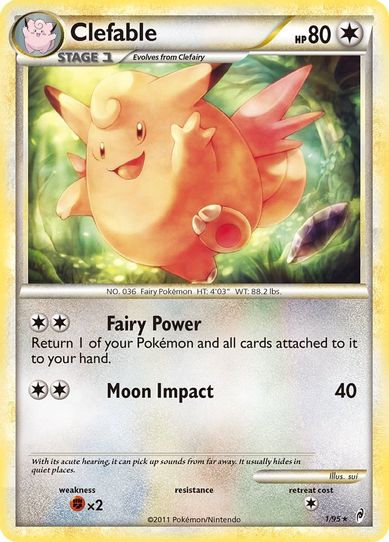Clefable (1/95) [Call of Legends]
