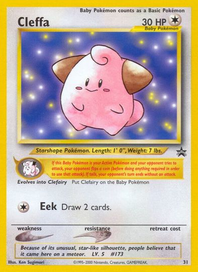 Cleffa (31/63) [WoTC Promo]