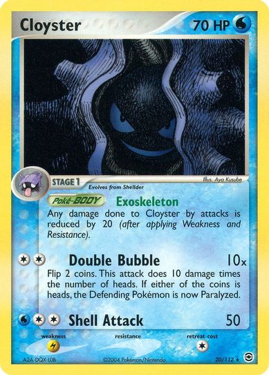 Cloyster (20/112) [FireRed & LeafGreen]
