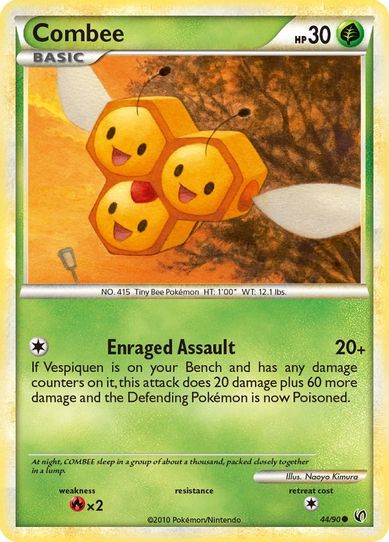 Combee (44/90) [Heartgold & Soulsilver: Undaunted]