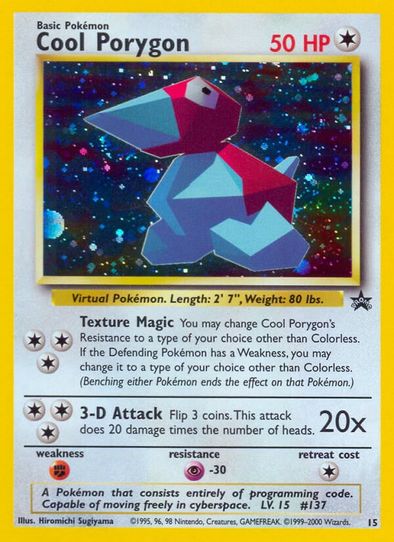Cool Porygon (15/63) [WoTC Promo]