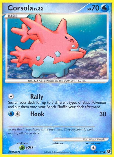 Corsola (84/132) [Secret Wonders]