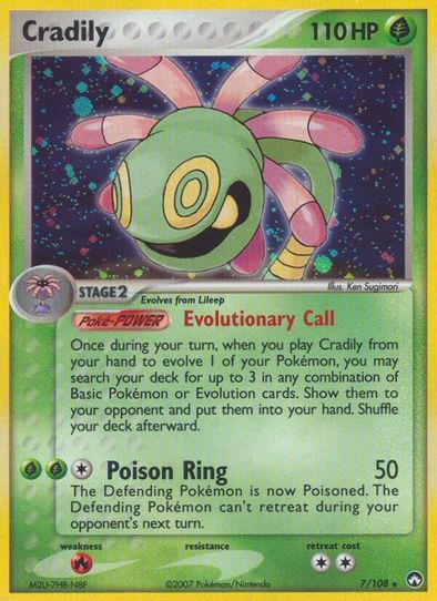 Cradily (7/108) [Power Keepers]