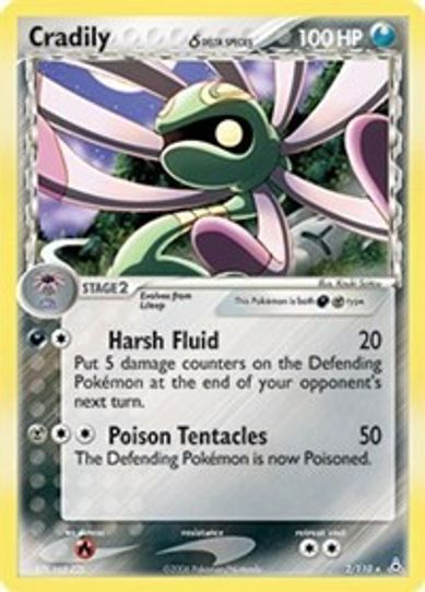 Cradily (Delta Species) (2/111) [EX: Holon Phantoms]