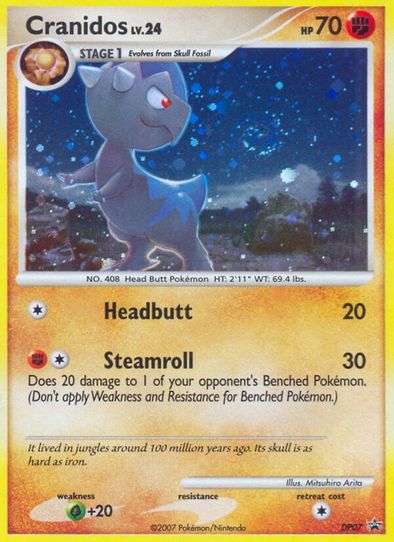 Cranidos - DP (DP07) [Diamond and Pearl Promos]