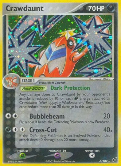 Crawdaunt (6/107) [Deoxys]