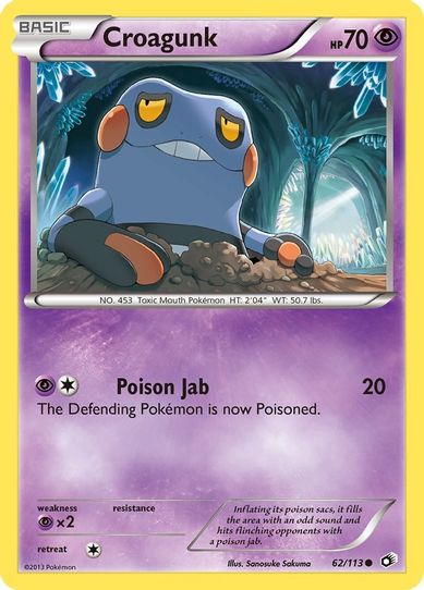 Croagunk (62/113) [Legendary Treasures]