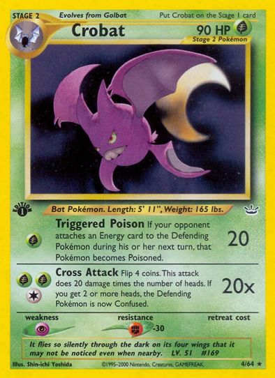 Crobat (4/64) [Neo Revelation]